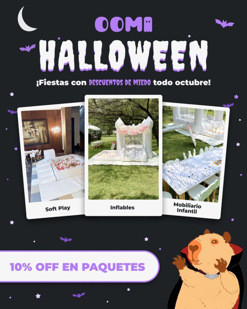 🎃 ¡Octubre llegó con descuentos de miedo! 👻 Todo el mes de…